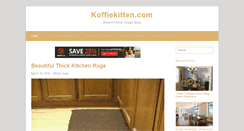 Desktop Screenshot of koffiekitten.com